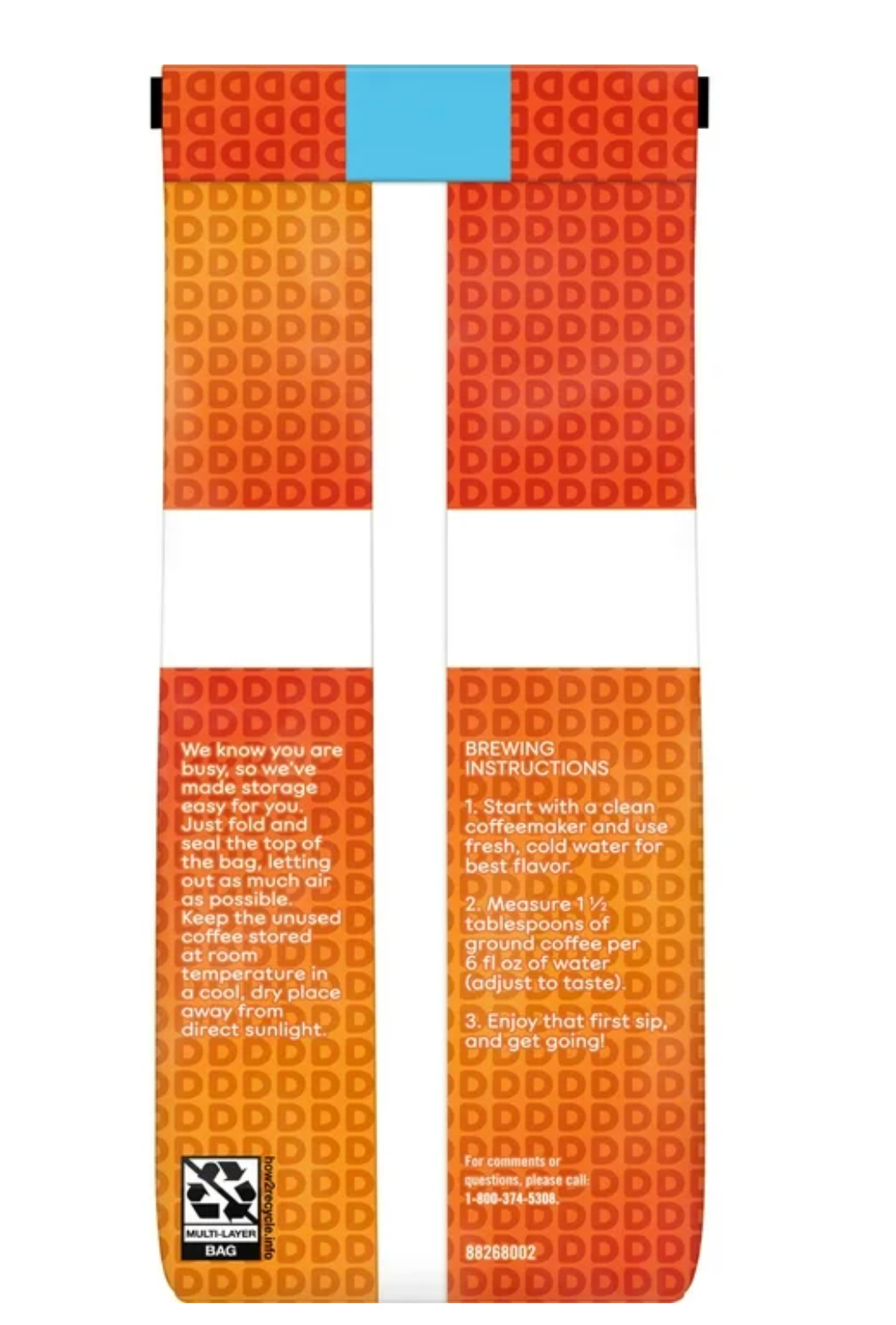 4 Pack Dunkin French Vanilla Ground Coffee 12 oz