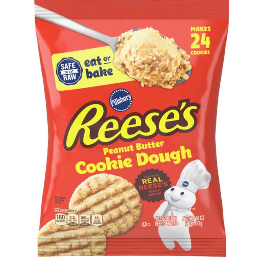 Pillsbury Ready to Bake REESE’S Peanut Butter Cookie Dough (454 g)