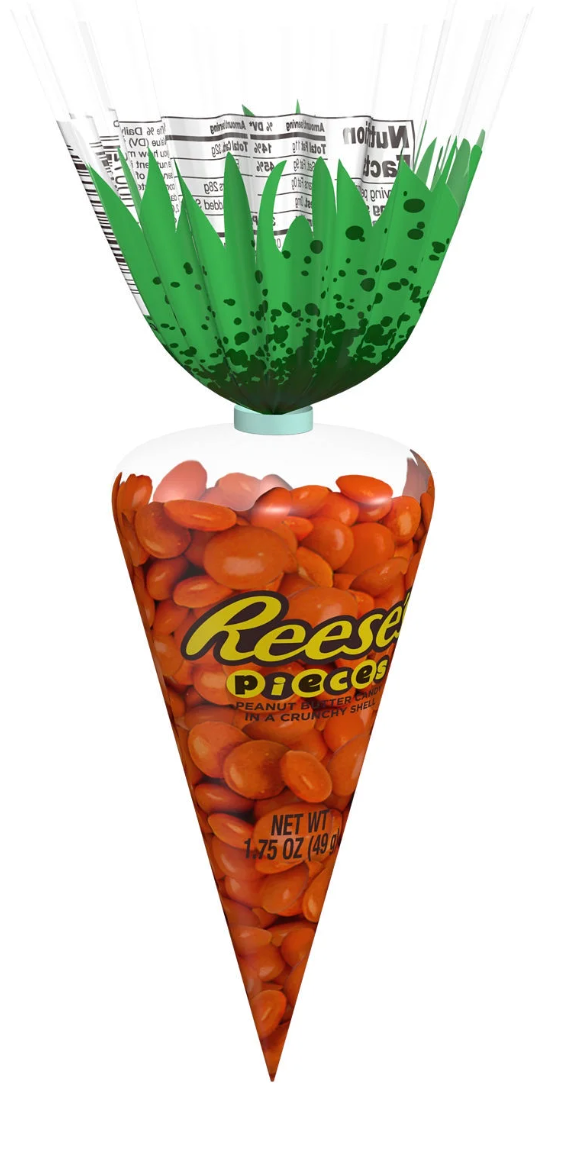 Reese's Pieces Easter Carrots
