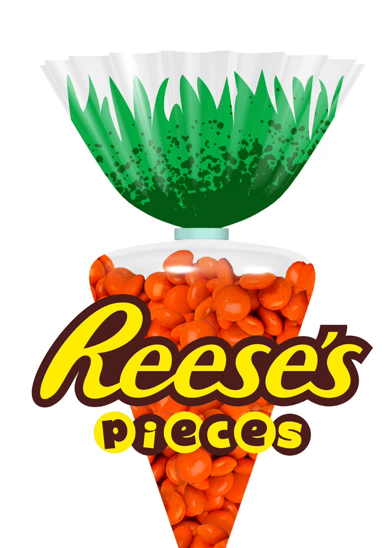 Reese's Pieces Easter Carrots