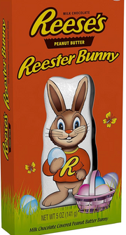 Reese’s Peanut Butter Reester Bunny Milk Chocolate Covered Peanut Butter Easter Bunny 141 grams