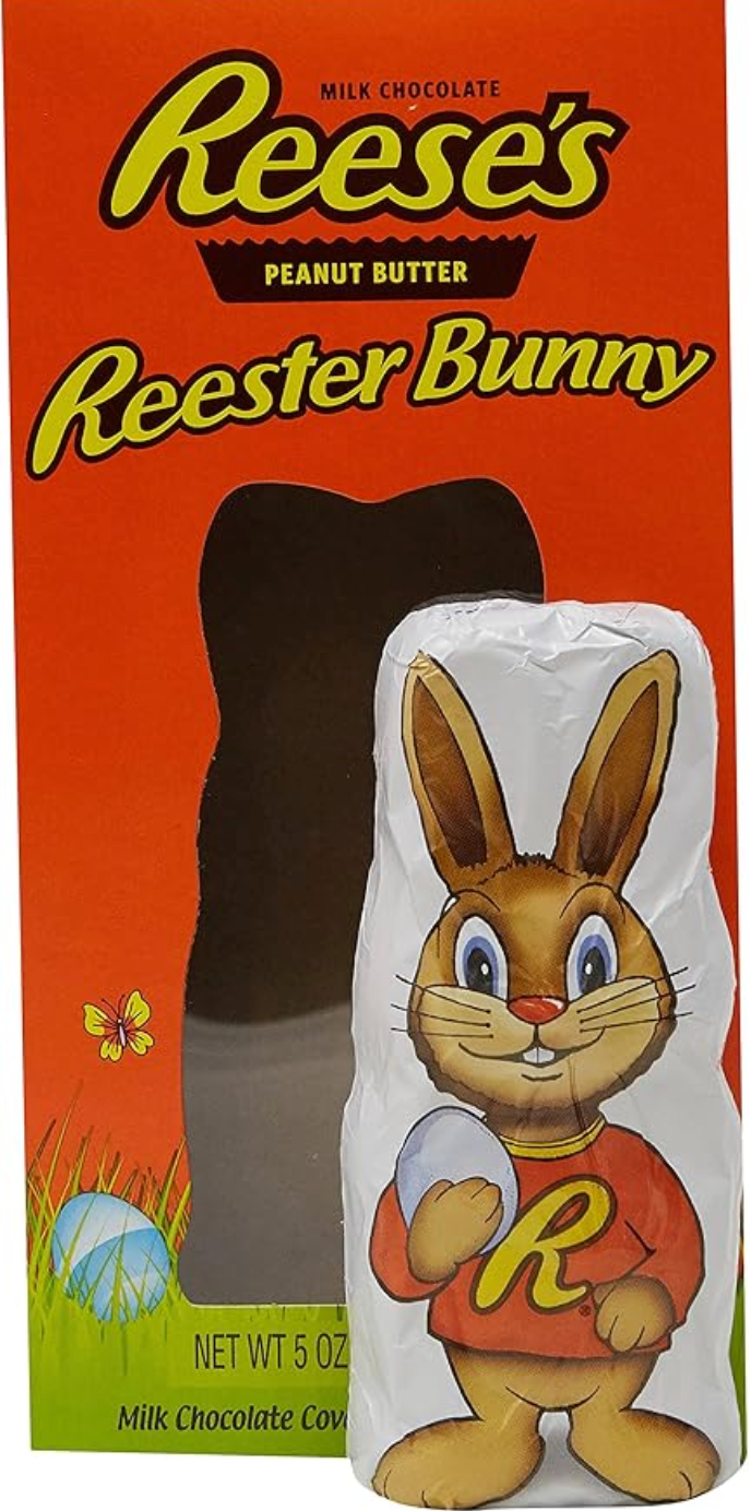 Reese’s Peanut Butter Reester Bunny Milk Chocolate Covered Peanut Butter Easter Bunny 141 grams
