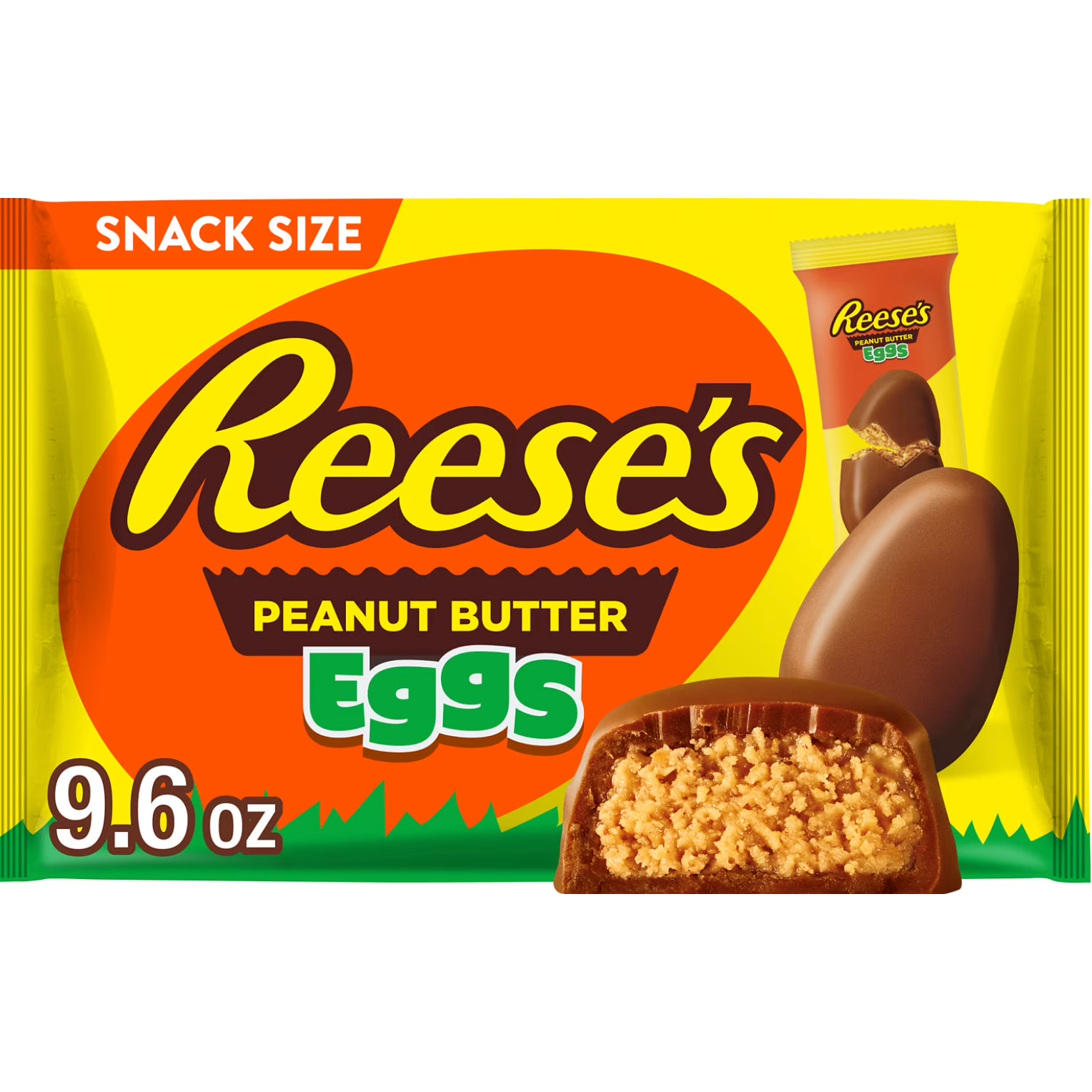 Orange Red Reese’s Peanut Butter Eggs Snack Size 272 grams