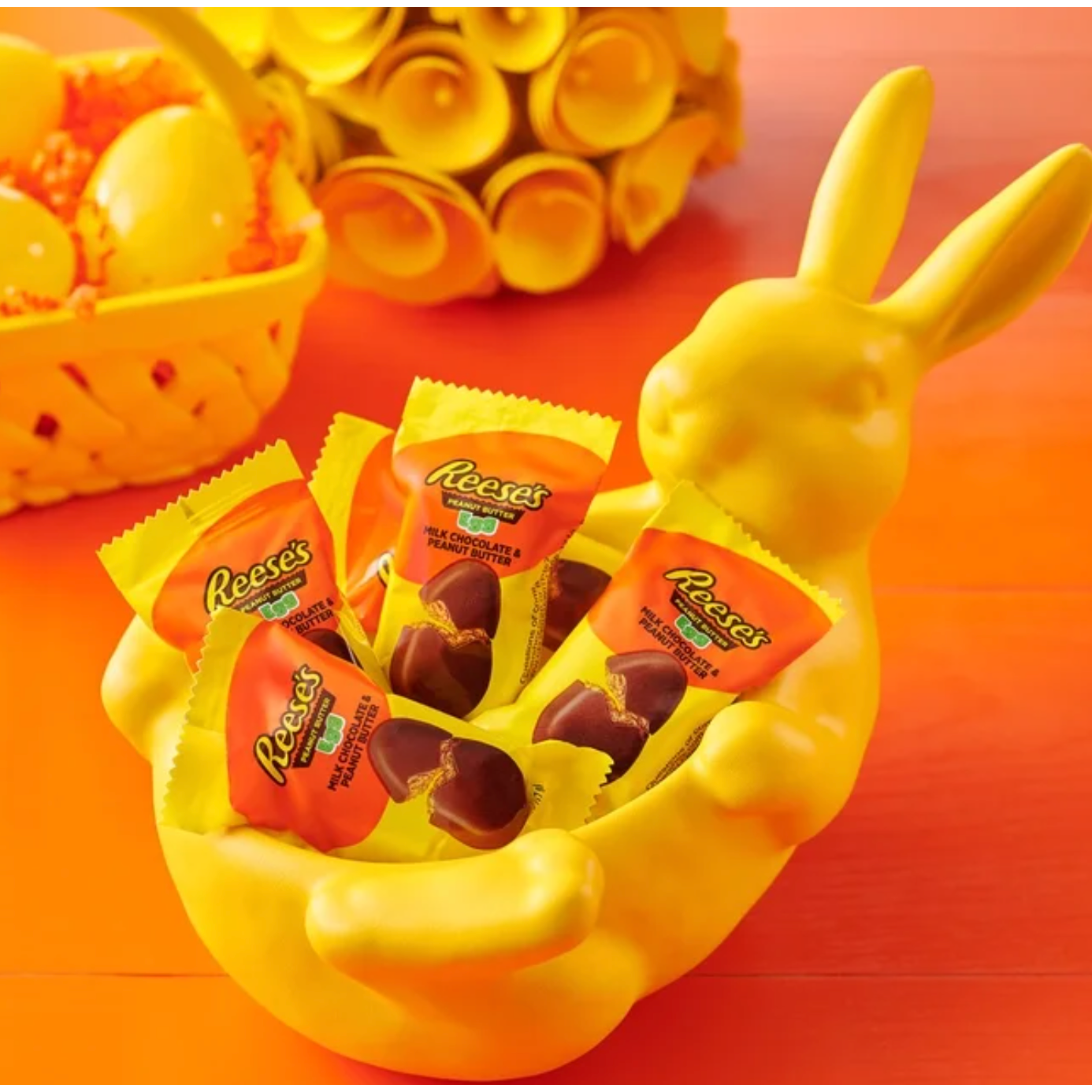 Dark Orange Reese’s Peanut Butter Eggs Snack Size 272 grams