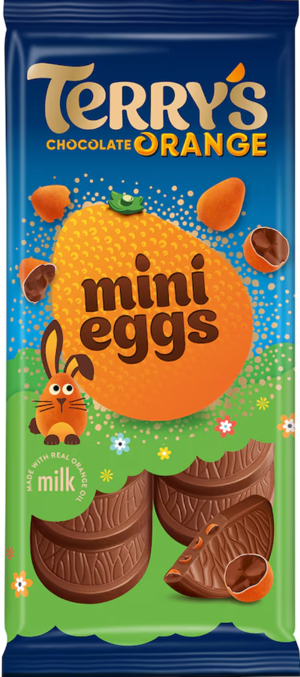 Terry's Chocolate Orange Mini Eggs Bar 90g