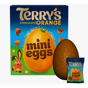 White Smoke Terry's Chocolate Orange Easter Egg with Mini Eggs 200g