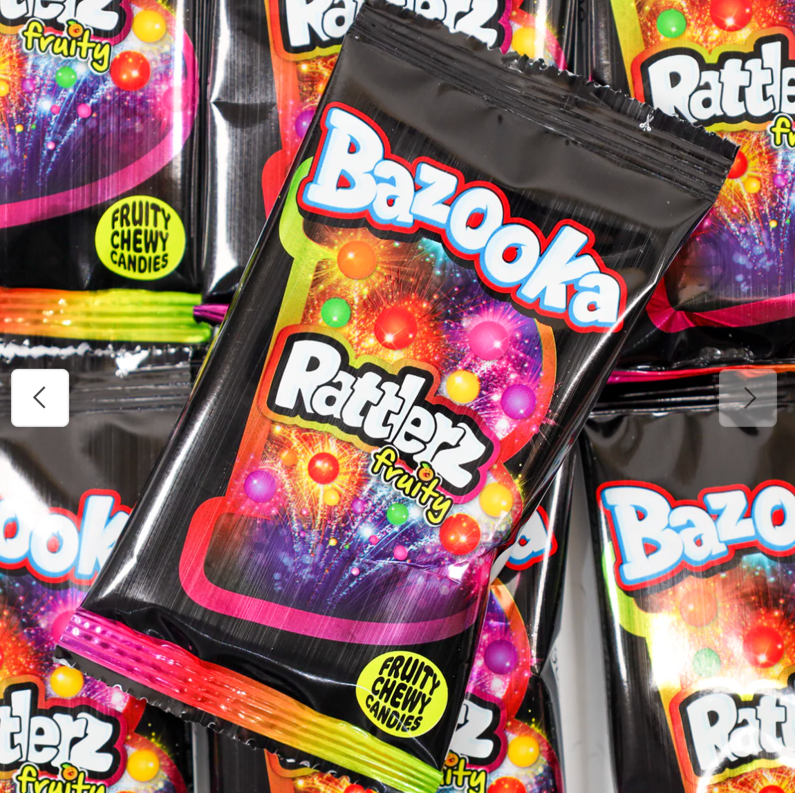 Bazooka Rattlerz Fruity 100g
