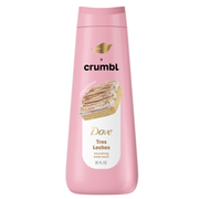 White Smoke Dove Crumbl Tres Leches Body Wash