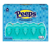PEEPS Blue Marshmallow Chicks 10 Count