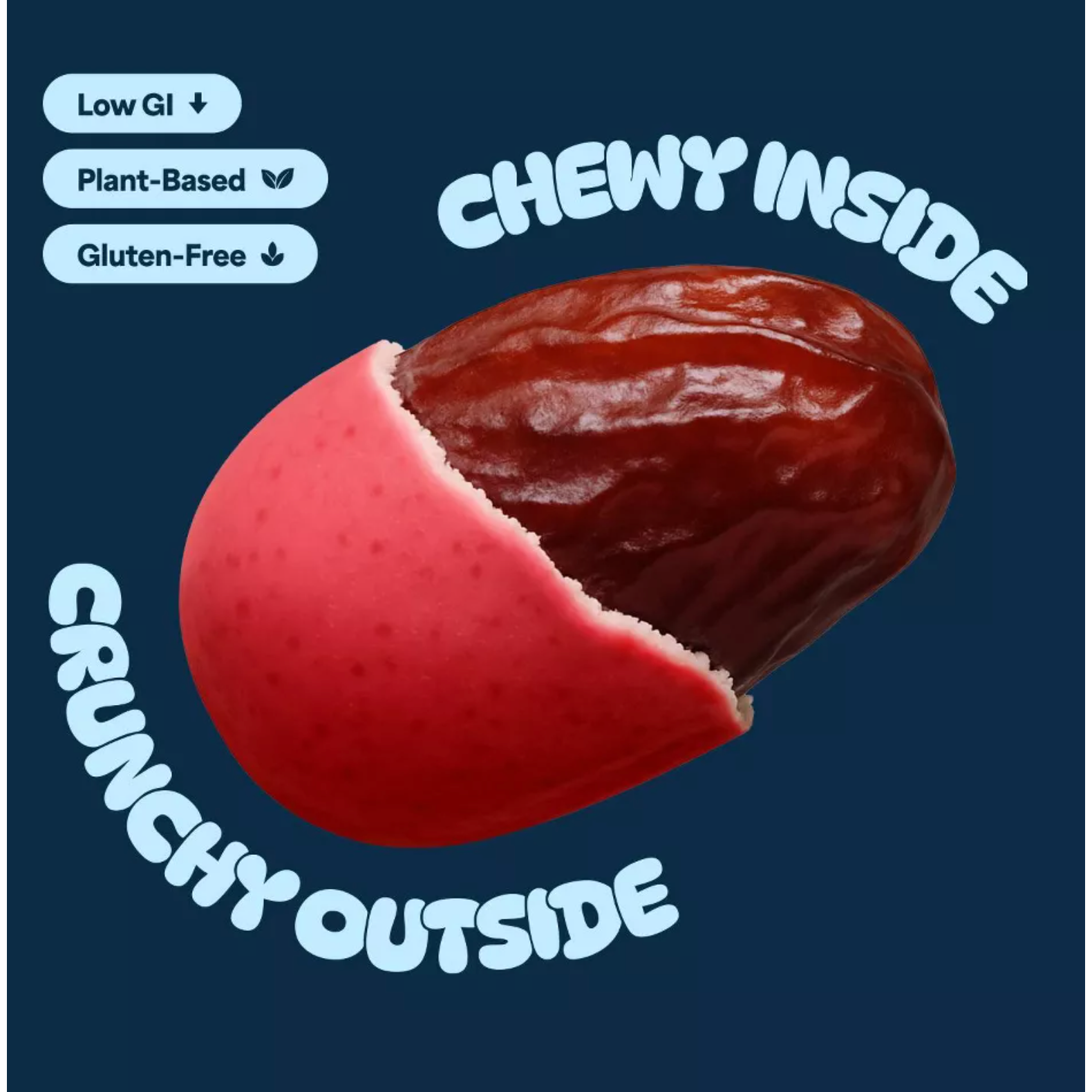 Smood Sweets Sweet Berry Fish Dates 100 g