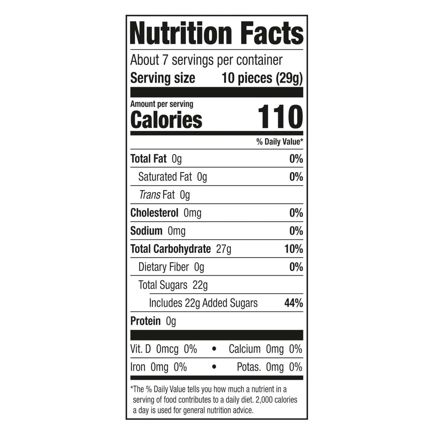 Brach’s Black Licorice Candy 7 oz