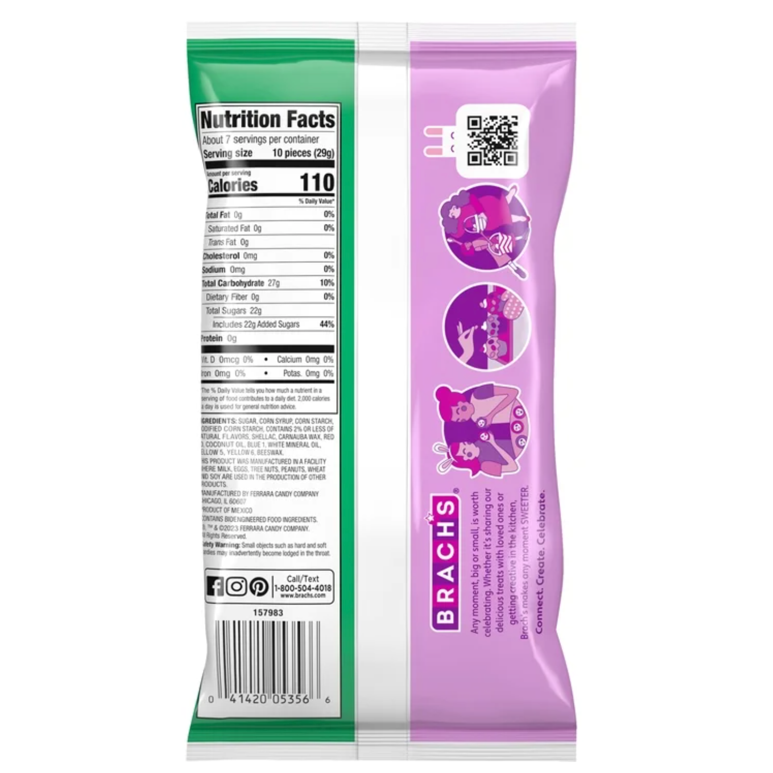 Brach’s Black Licorice Candy 7 oz