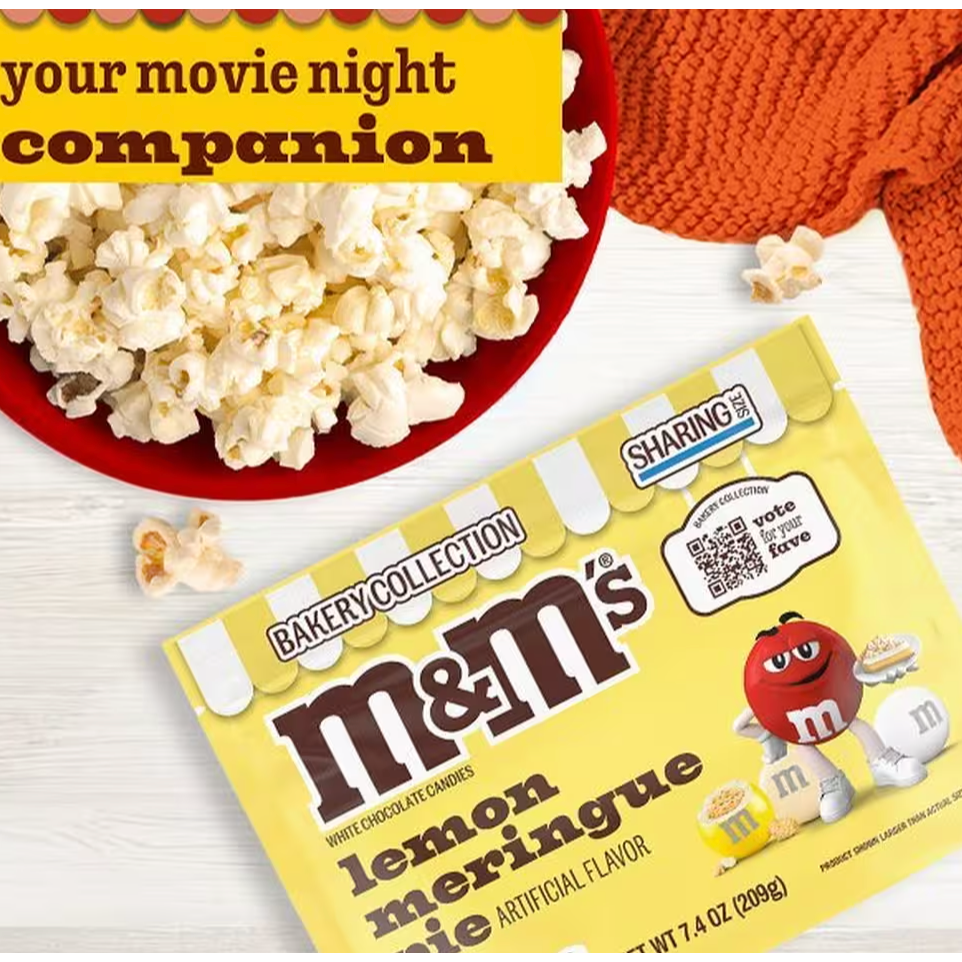 M&M’s White Chocolate Lemon Meringue Pie Candy