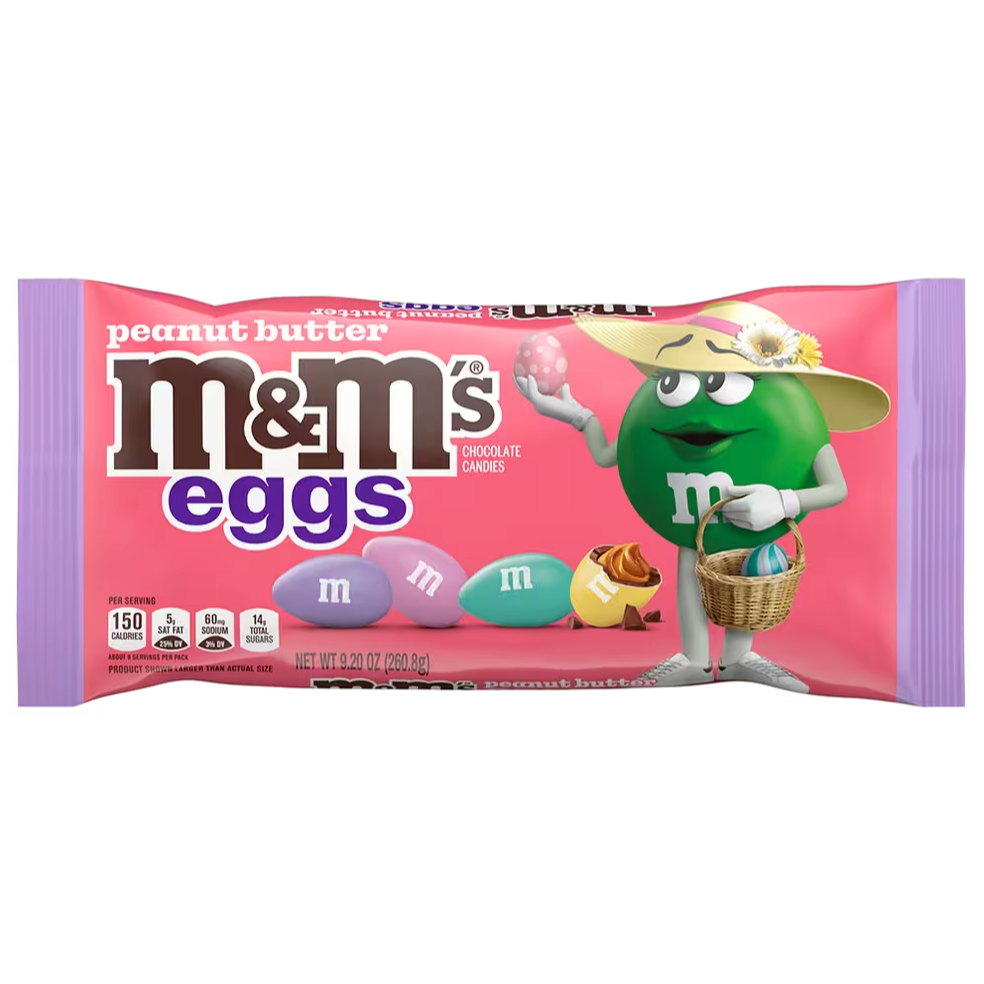 Twin Pack M&M’s Easter Egg Peanut Chocolate Candy