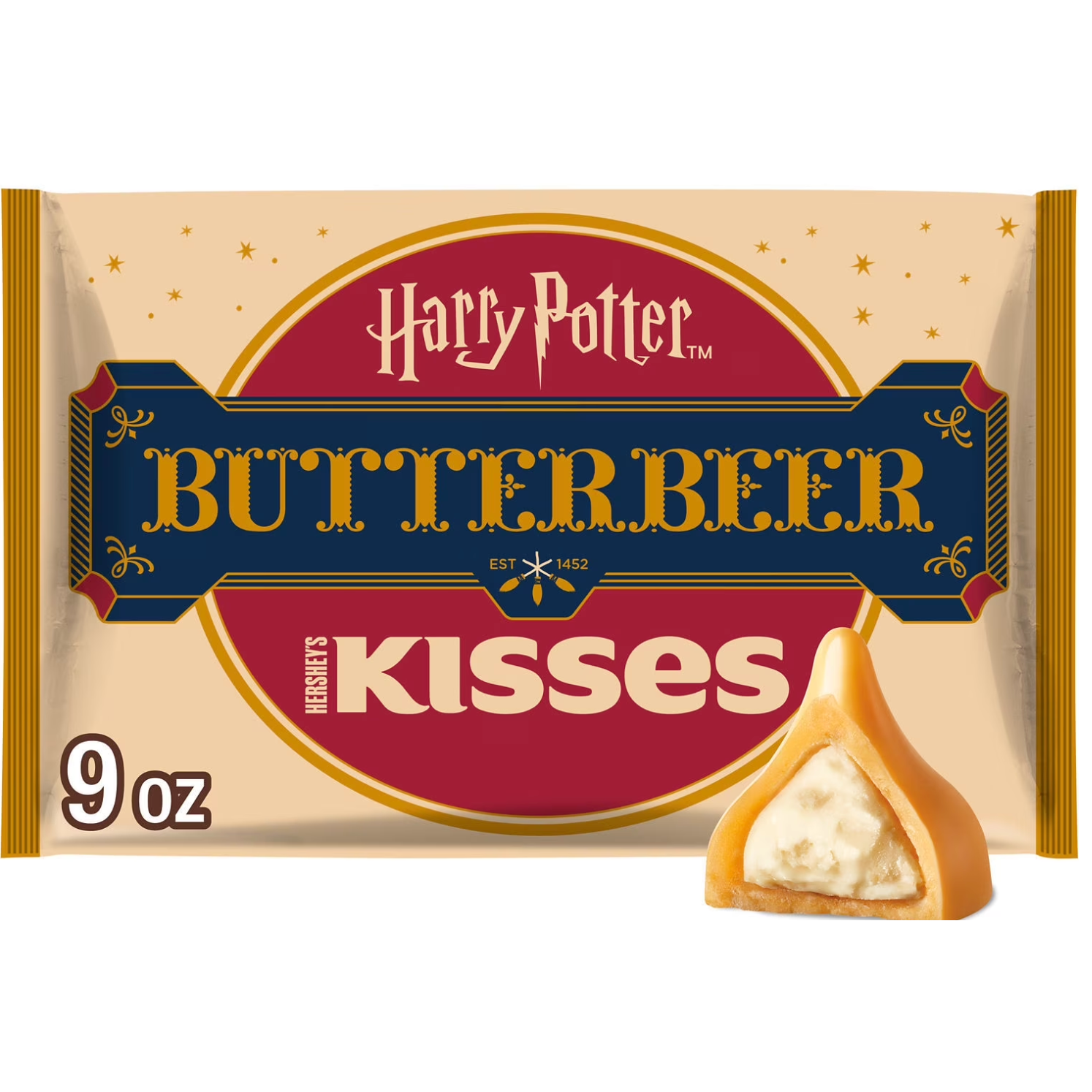 Twin Pack Hershey’s Butterbeer Kisses 9 oz