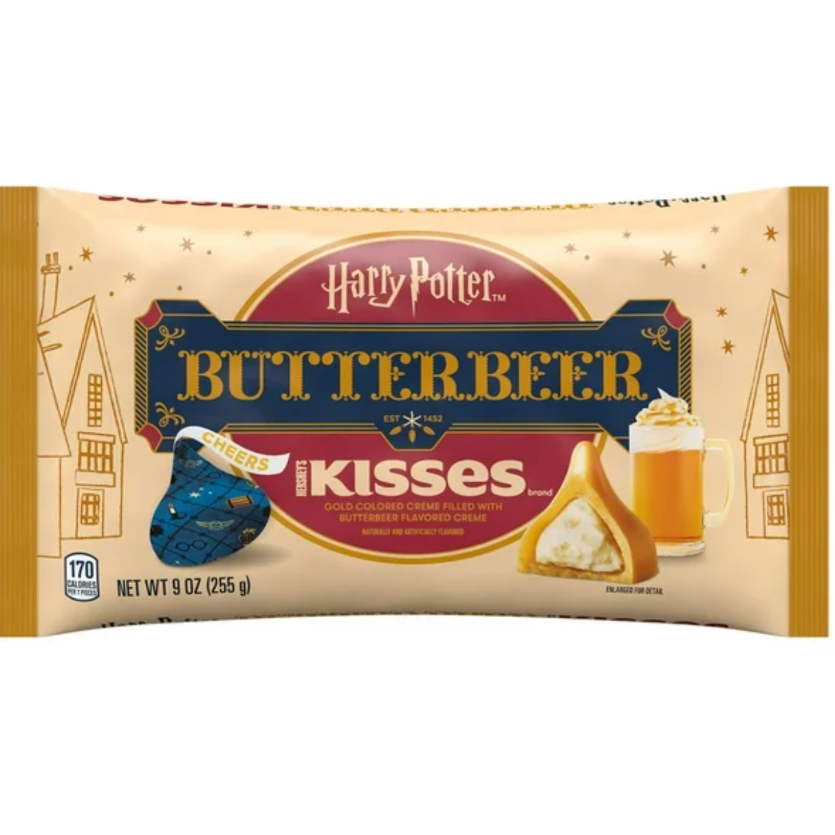 Hershey’s Butterbeer Kisses 9 oz