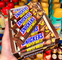 Snickers Wafer Roll