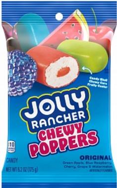 Jolly Rancher Chewy Poppers Original Flavours