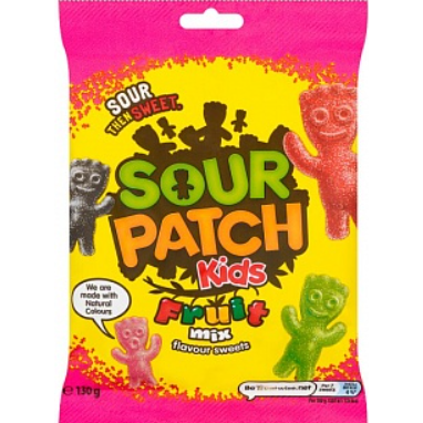 Sour Patch Kids Fruit Mix 130 g