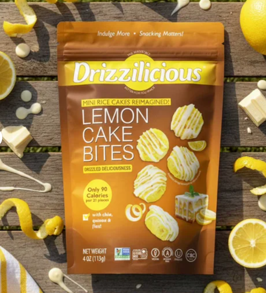 Drizzilicious Lemon Cake Rice Cakes 8 oz