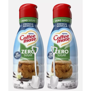 Twin Pack Coffee mate French Vanilla Coffee Creamer Sugar Free