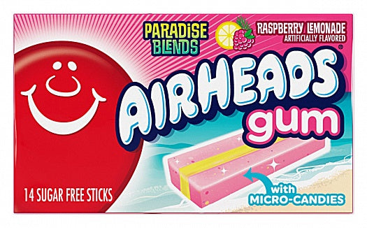 Airheads Gum Raspberry Lemonade (34g)