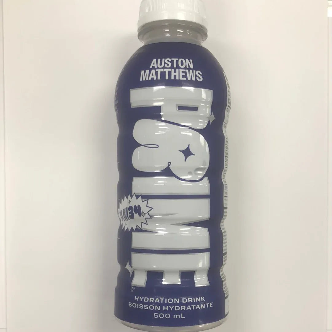 Antique White Auston Matthews Prime: Elite NHL-Approved Hydration Drink