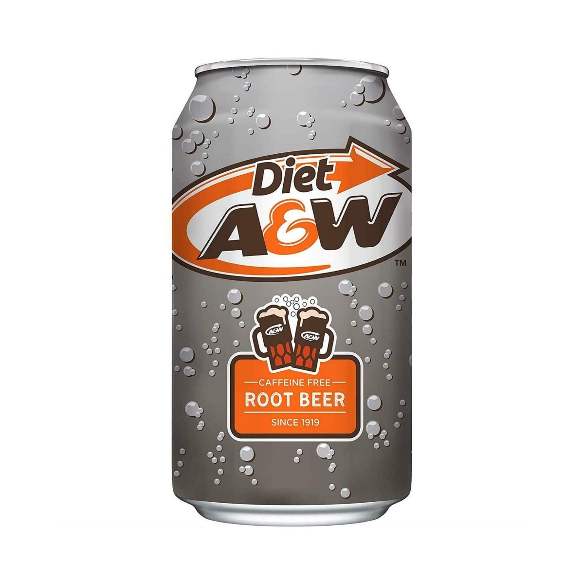 A&W Diet Root Beer Soda (Canada) 355ml