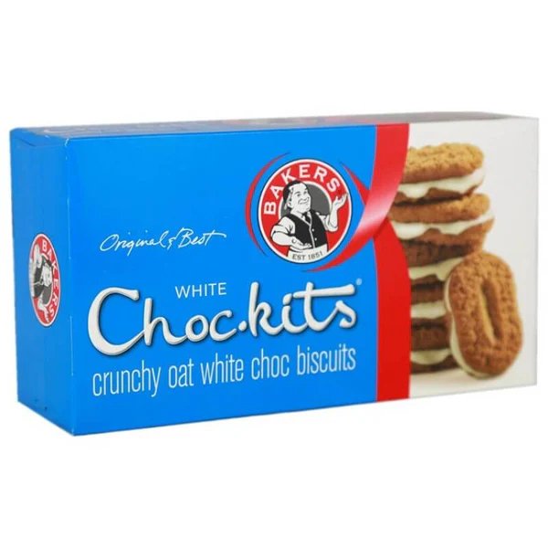 Bakers Choc-Kits White Choc (South Africa) 200g