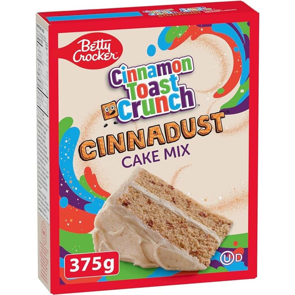 Light Gray Betty Crocker Cinnamon Toast Crunch Cake Mix (Canada) 375g