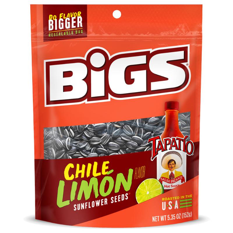 Big's Tapatio Chile Limon Sunflower Seeds 152g