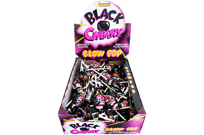 Blow Pop Lollipop Black Cherry