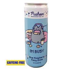 Boston America Pusheen Blue Raspberry Drink 355ml