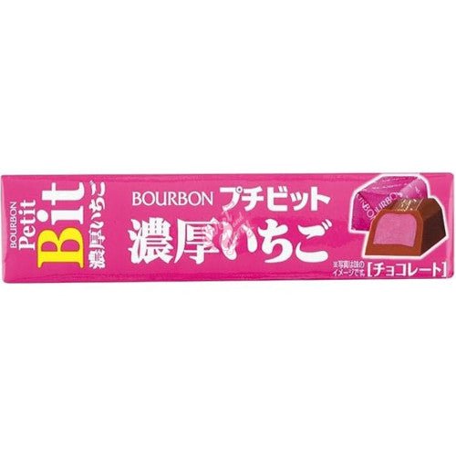 Bourbon Petit Bit Strawberry Milk Chocolate 49g