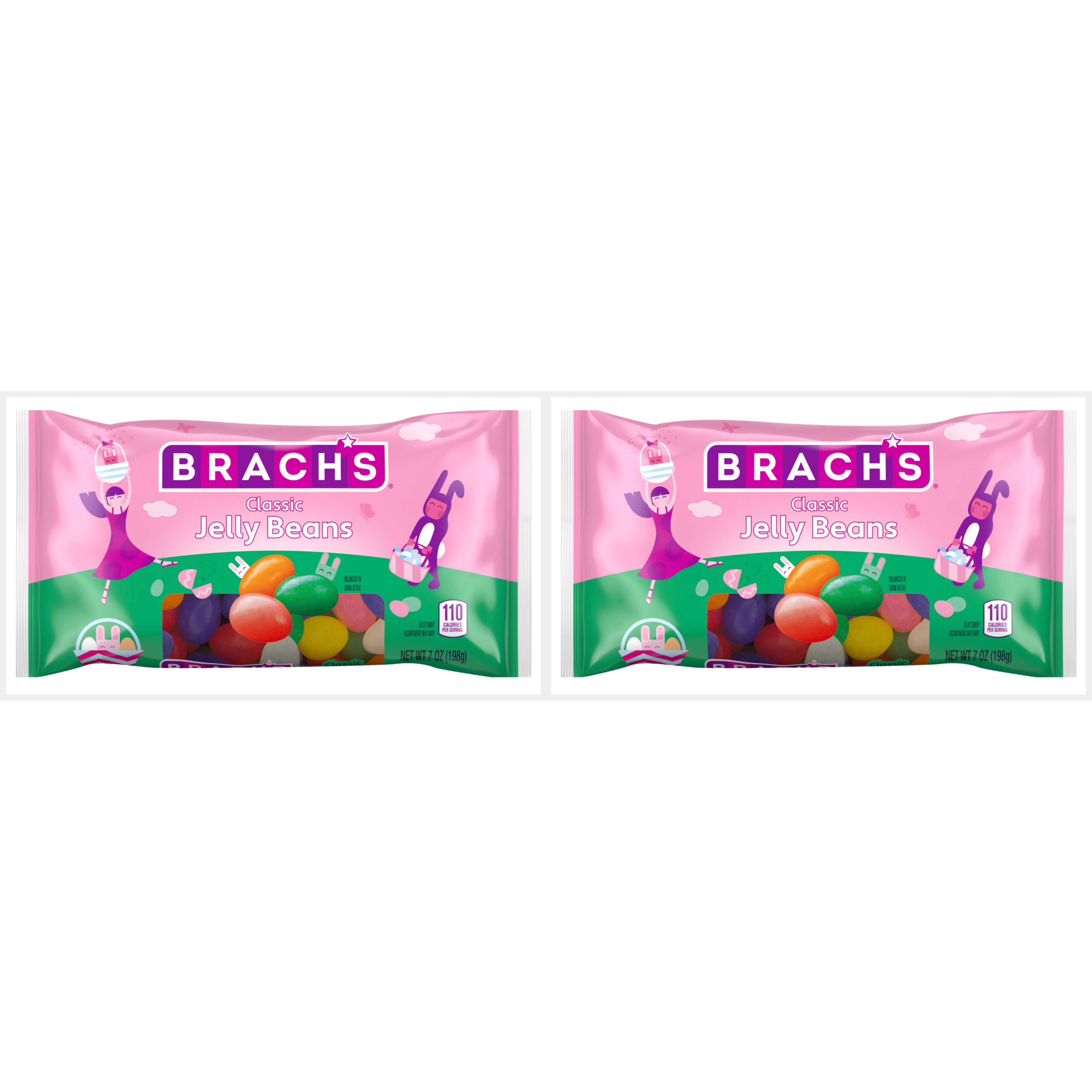 Twin Pack Brach’s Classic Jelly Beans 7 oz