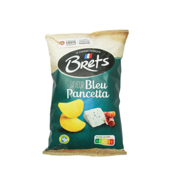 Bret’s Blue Cheese and Pancetta Crisps 125g (France)