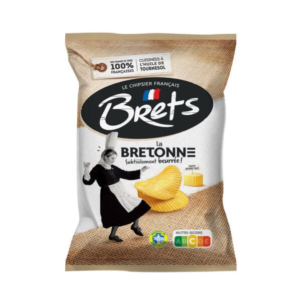 Bret’s Salted Butter Crisps 125g (France)