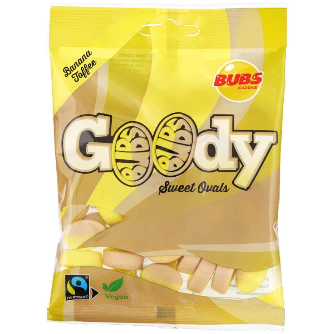 Bubs Goody Banana Toffee (Sweden) 90g