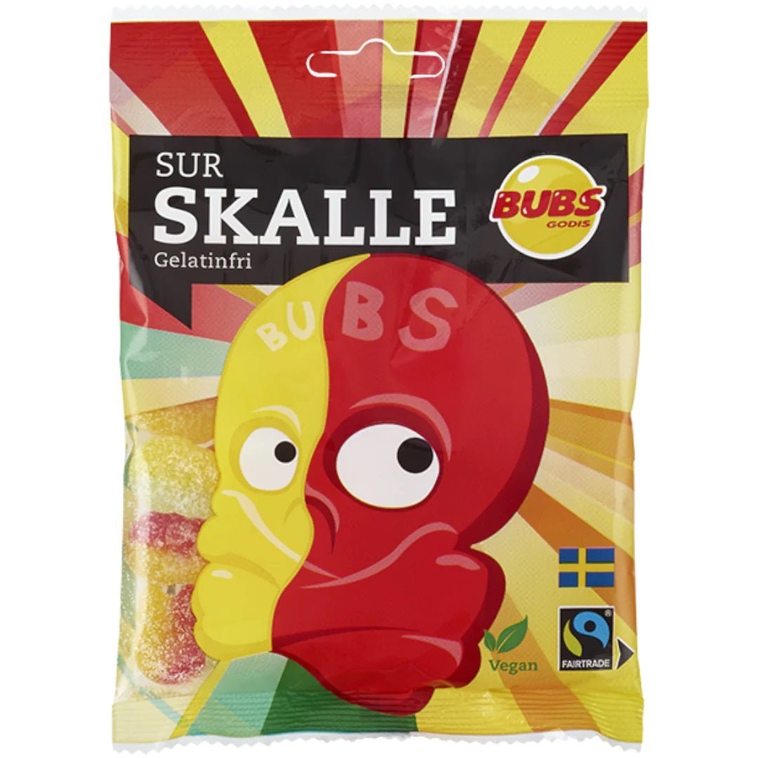 Bubs Skulls Sour Fruity (Sweden) 90g