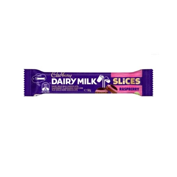 Cadbury's Dairy Milk Slices Raspberry (Australia) 50g