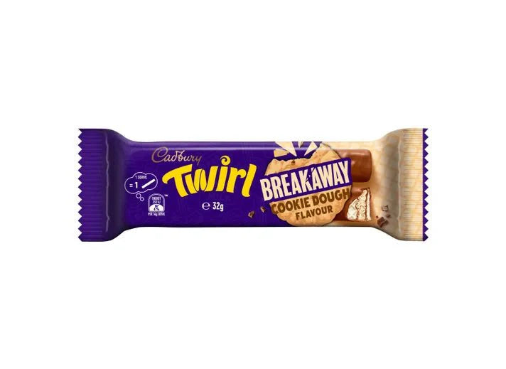 Cadbury's Twirl Breakaway Cookie Dough 42g