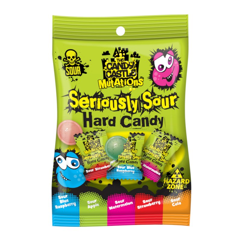 Candy Castle Mutations Seriously Sour Hard Candy 56g