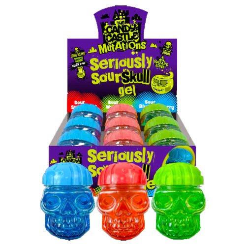 Candy Castle Mutations Seriously Sour Skull Gel 100g