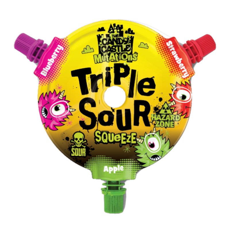 Candy Castle Mutations Triple Sour Squeeze Gel 45g