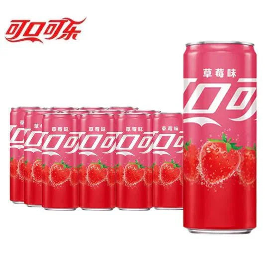 Case of Coca-Cola Strawberry (China) 12 x330ml