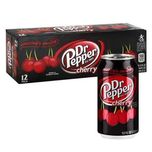 Case of Dr Pepper Cherry 355ml