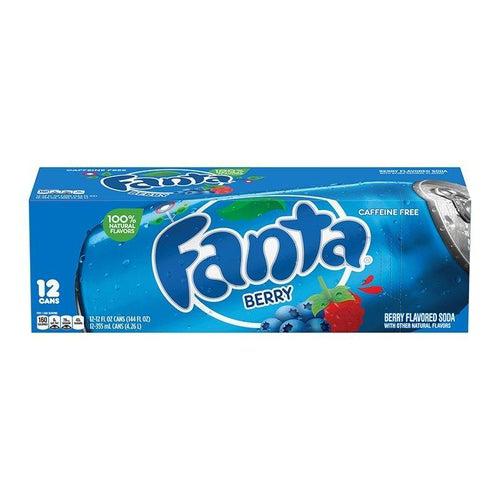 Case of Fanta Berry Soda 12x355ml