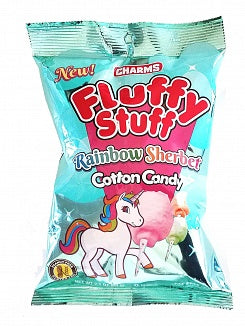 Charms Fluffy Stuff Rainbow Sherbet Candy Floss (60g)