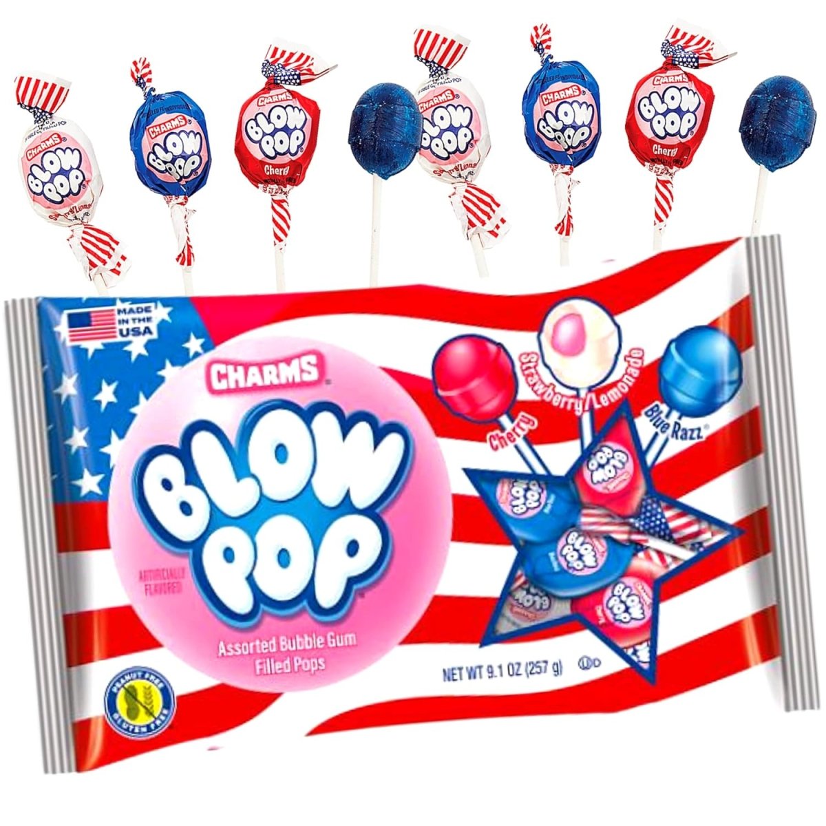 Charms USA Proud Blowpops 18g