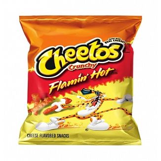 White Smoke Cheetos Flamin Hot 35g